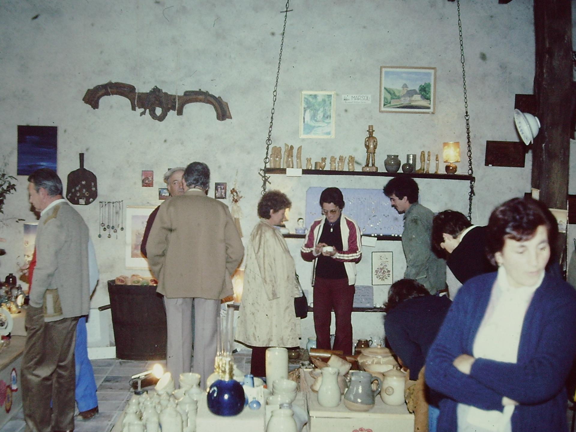 Inauguration de la galerie-1983
