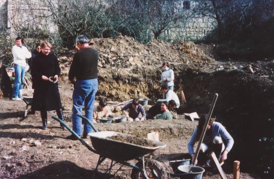 Chantier de fouilles 