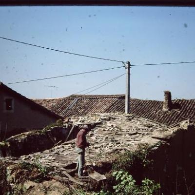 Démolition des maisons en ruines - 1981