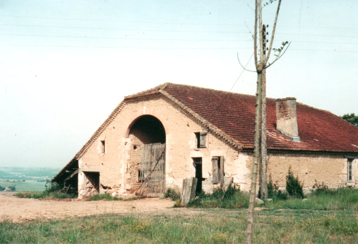 La ferme de La Hitte en 1980