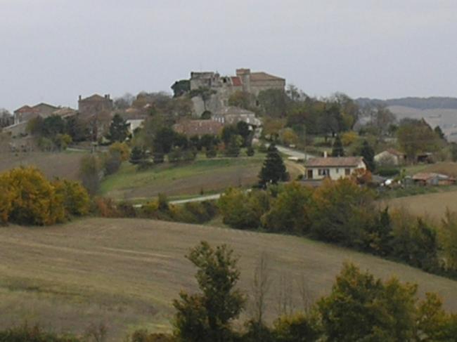 Vue ouest du village